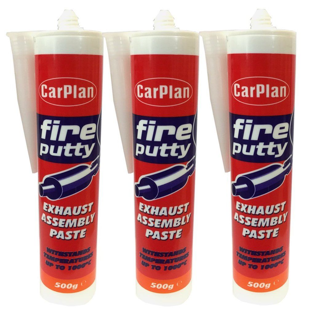 Fire Putty Exhaust Assembly Paste By Carplan 500g Tubes (PACK OF 3) eBay